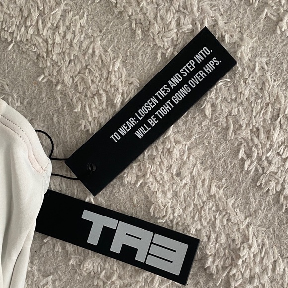 TA3 Cream One-Piece Swimsuit - Picture 2 of 6